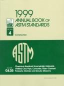 Annual book of ASTM standards by American Society for Testing and Materials