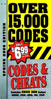 Cover of: Codes & Cheats Spring: Over 15,000 Secret Codes (Prima Official Game Guide)