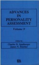 Advances in Personality Assessment by Charles D. Spielberger, James Neal Butcher