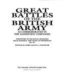 Cover of: Great Battles of the British Army: As Commemorated in the Sandhurst Companies