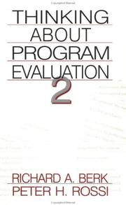 Thinking about program evaluation