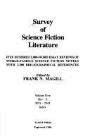 Cover of: Survey Of Science Fiction Literature Volume 5 by Magill