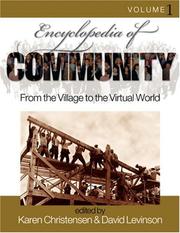 Encyclopedia of community : from the village to the virtual world