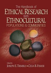 The handbook of ethical research with ethnocultural populations and communities