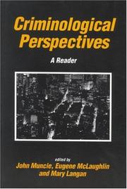 Criminological perspectives : reader