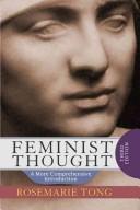 Cover of: Feminist Thought by Rosemarie Tong