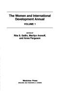 Cover of: The Women and International Development Annual (Women & International Development Annual)