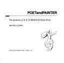Cover of: Poet and painter: the aesthetics of E.E. Cummings's early work