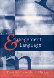 Management and language : the manager as a practical author