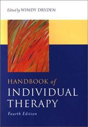Handbook of Individual Therapy by Windy Dryden