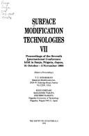 Surface modification technologies VII