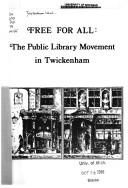 Free for all : the public library movement in Twickenham