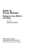 Exile in Great Britain by Hirschfeld, Gerhard