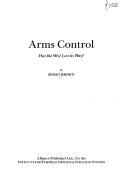 Arms control : has the West lost its way?