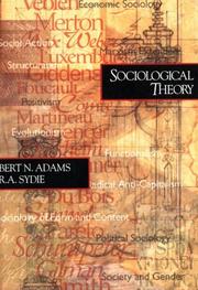 Cover of: Sociological Theory