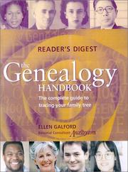 Cover of: The genealogy handbook: the complete guide to tracing your family tree