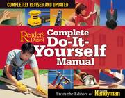 Cover of: Complete Do-It-Yourself Manual: Completely Revised and Updated