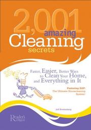 Cover of: 2001 Amazing Cleaning Secrets