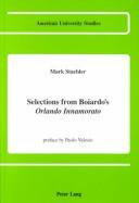 Cover of: Selections from Boiardo's Orlando innamorato