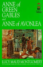 Cover of: Anne of Green Gables and Anne of Avonlea by Lucy Maud Montgomery