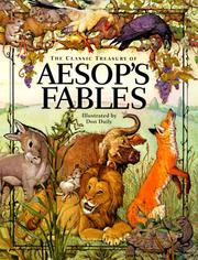 Cover of: The classic treasury of Aesop's fables