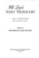 Cover of: Will Roger's Daily Telegram by Will Rogers