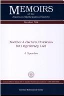 Noether-lefschetz Problems For Degeneracy Loci by J. Spandaw