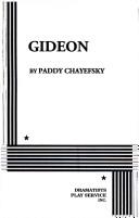 Gideon by Paddy Chayefsky