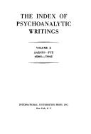 The index of psychoanalytic writings by Alexander Grinstein