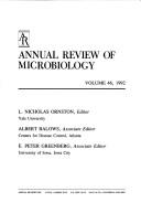 Cover of: Annual Review of Microbiology: 1992 (Annual Review of Microbiology)