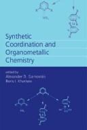 Synthetic Coordination and Organometallic Ch by Garnovskii Khar