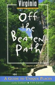 Cover of: Virginia Off the Beaten Path | Judy Colbert
