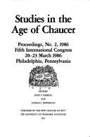 Cover of: Stud Age Chaucer 1987 (STUD. AGE CHAUCER YE)