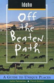 Cover of: Idaho Off the Beaten Path: A Guide to Unique Places