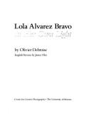 Cover of: Lola Alvarez Bravo: In Her Own Light (The Archive, 31)