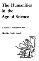 Cover of: Humanities in the Age of Science