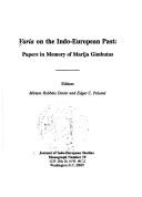 Cover of: Varia on the Indo-European Past: Papers in Memory of Marija Gimbutas (Journal of Indo-European Studies)