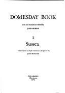 Cover of: Sussex (Domesday Books (Phillimore))