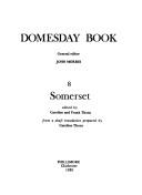 Cover of: Somerset (Domesday Books (Phillimore))