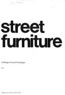Cover of: Street furniture: a Design Council catalogue.