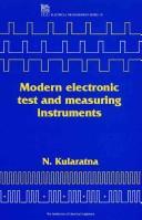 Modern electronic test and measuring instruments