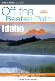 Cover of: Idaho Off the Beaten Path, 6th