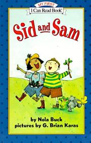 Cover of: Sid and Sam (My First I Can Read)