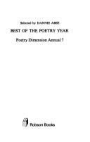 Poetry dimension annual : best of the poetry year. 7