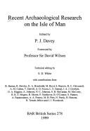 Recent archaeological research on the Isle of Man