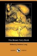 Cover of: The Brown Fairy Book (Large Print)