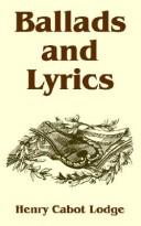Cover of: Ballads And Lyrics