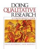 Cover of: Doing Qualitative Research: A Comprehensive Guide