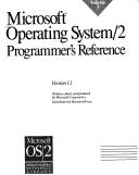 Microsoft Operating System/2.programmer's reference : version 1.1