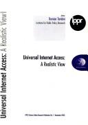 Cover of: Universal Internet Access: a Realistic View